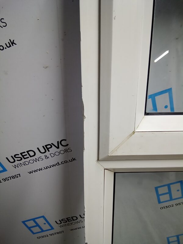 Used White Upvc Window 530mm x 1370mm C3117 - Image 5