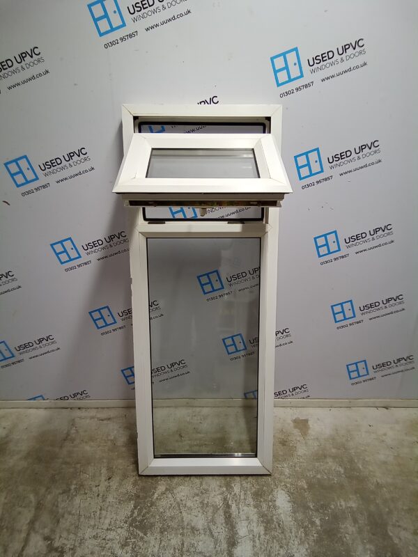 Used White Upvc Window 530mm x 1370mm C3117 - Image 3