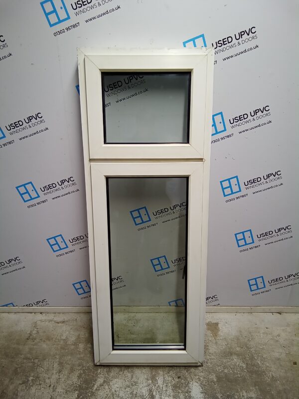 Used White Upvc Window 555mm x 1480mm C3118