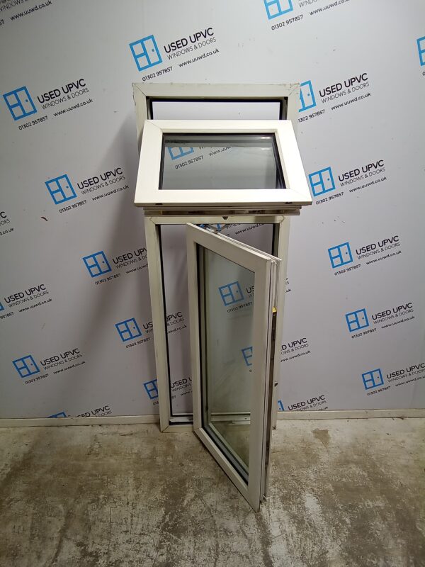 Used White Upvc Window 555mm x 1480mm C3118 - Image 3
