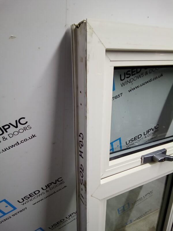 Used White Upvc Window 555mm x 1480mm C3118 - Image 4