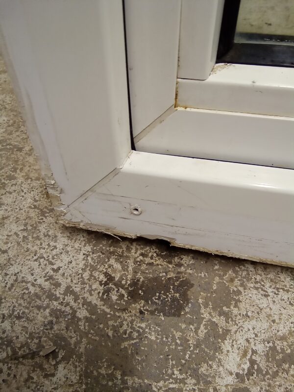 Used White Upvc Window 555mm x 1480mm C3118 - Image 7