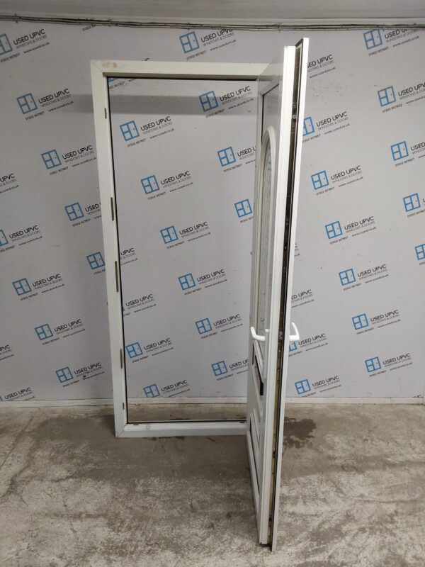 Used White Upvc Front Door 900mm x 2090mm 0283 - Image 3