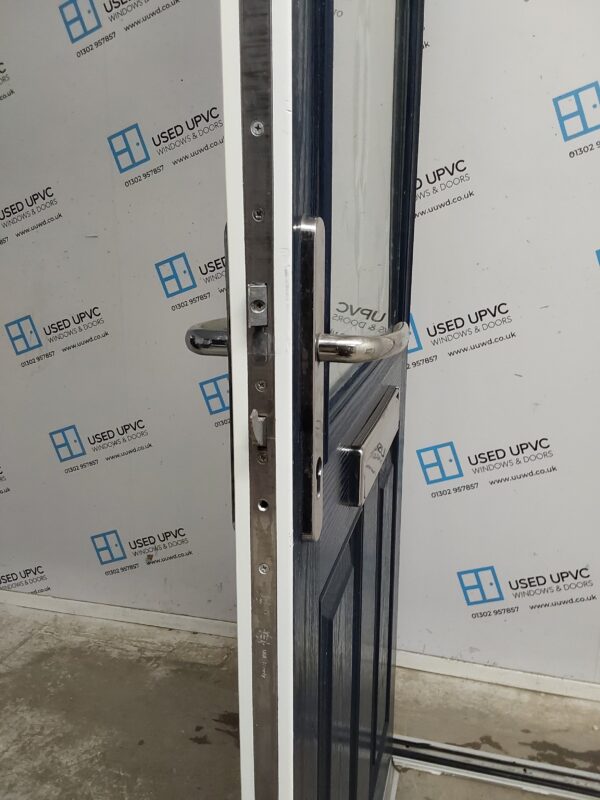 Used Dark Blue Composite Front Door 845mm x 2070mm 0263 - Image 5