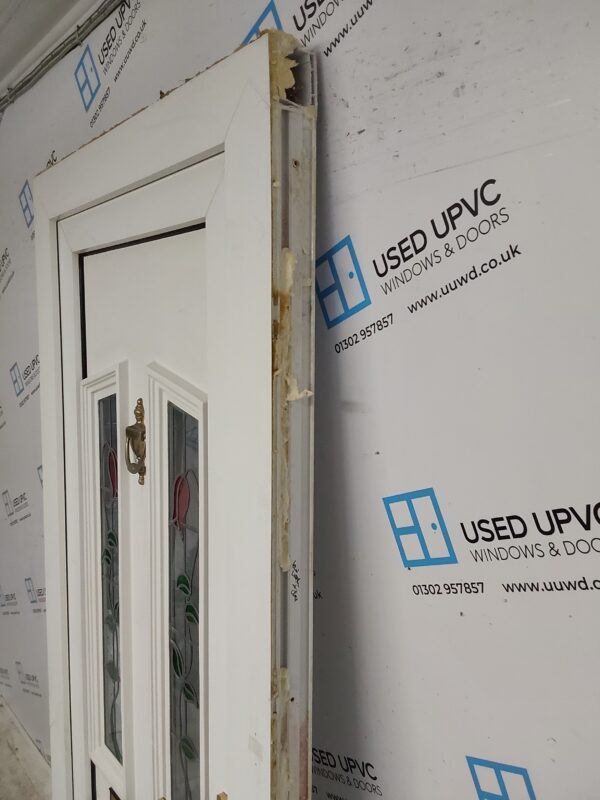 Used White Upvc Front Door 885mm x 2135mm 0547 - Image 13