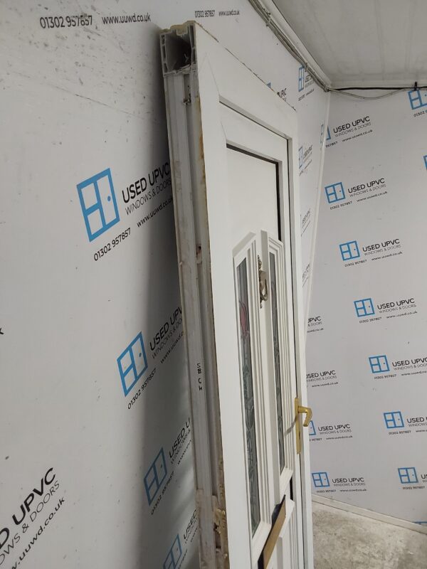 Used White Upvc Front Door 885mm x 2135mm 0547 - Image 14