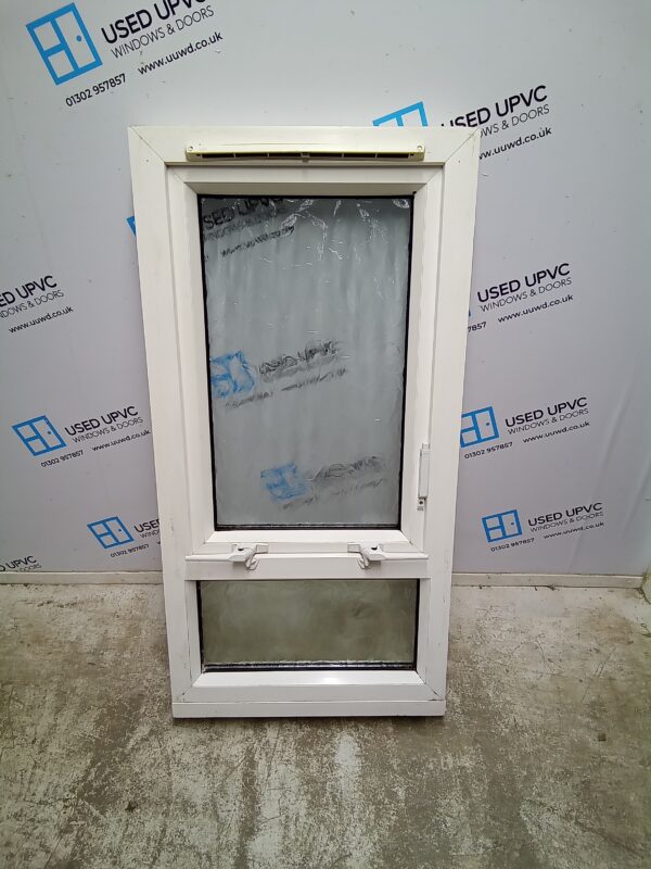 Used White Upvc Window 600mm x 1185mm C3122 - Image 2