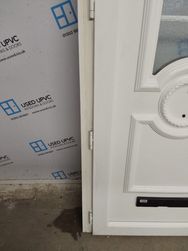 Used White Upvc Front Door 915mm x 2040mm (Reduce To 895mm x 2020mm) 0191 - Image 8