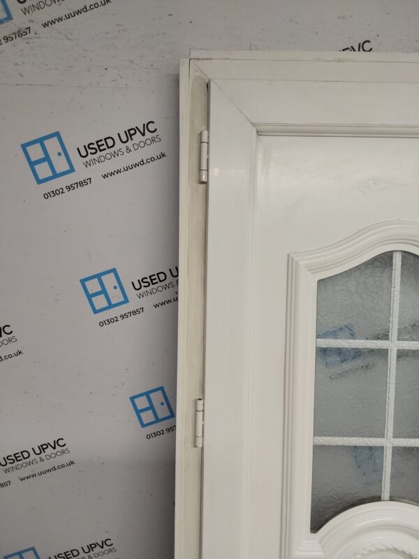 Used White Upvc Front Door 915mm x 2040mm (Reduce To 895mm x 2020mm) 0191 - Image 9