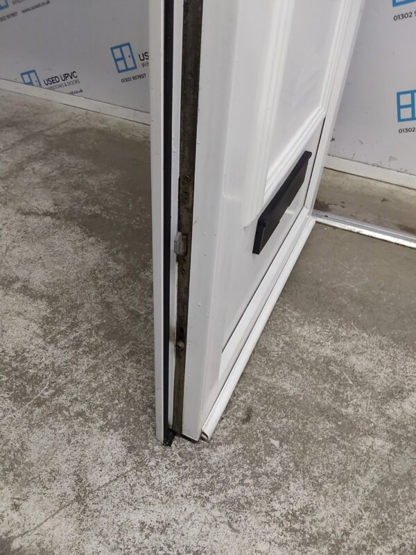Used White Upvc Front Door 915mm x 2040mm (Reduce To 895mm x 2020mm) 0191 - Image 6