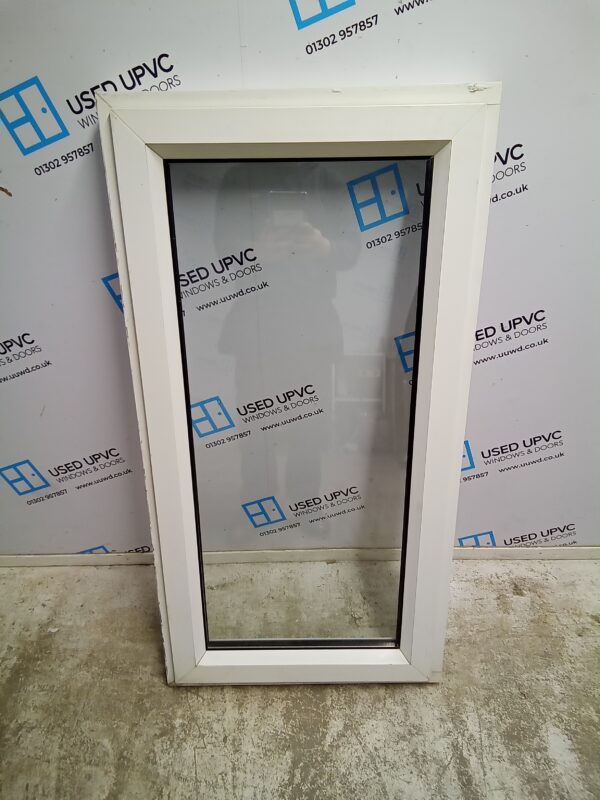 Used White Upvc Window 615mm x 1185mm C3123