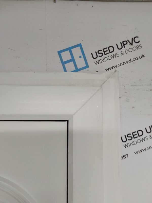 Used White Upvc Front Door 900mm x 2105mm 0189 - Image 9