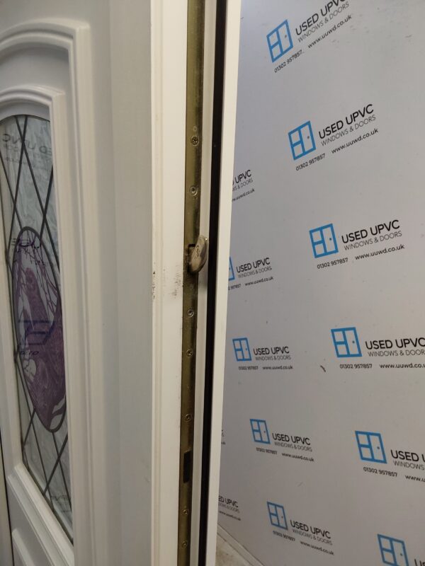 Used White Upvc Back Door 915mm x 2165mm 0180 - Image 4