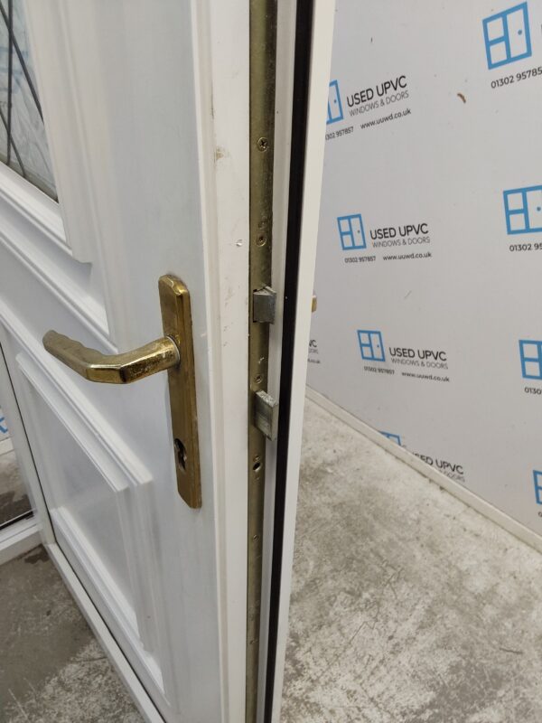 Used White Upvc Back Door 915mm x 2165mm 0180 - Image 5