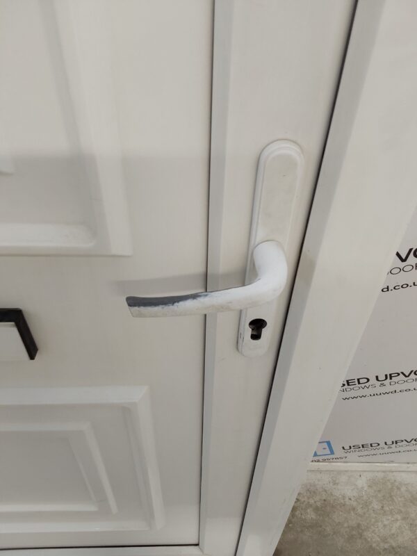 Used White Upvc Front Door 925mm x 2070mm (Reduce To 905mm) 0130 - Image 8
