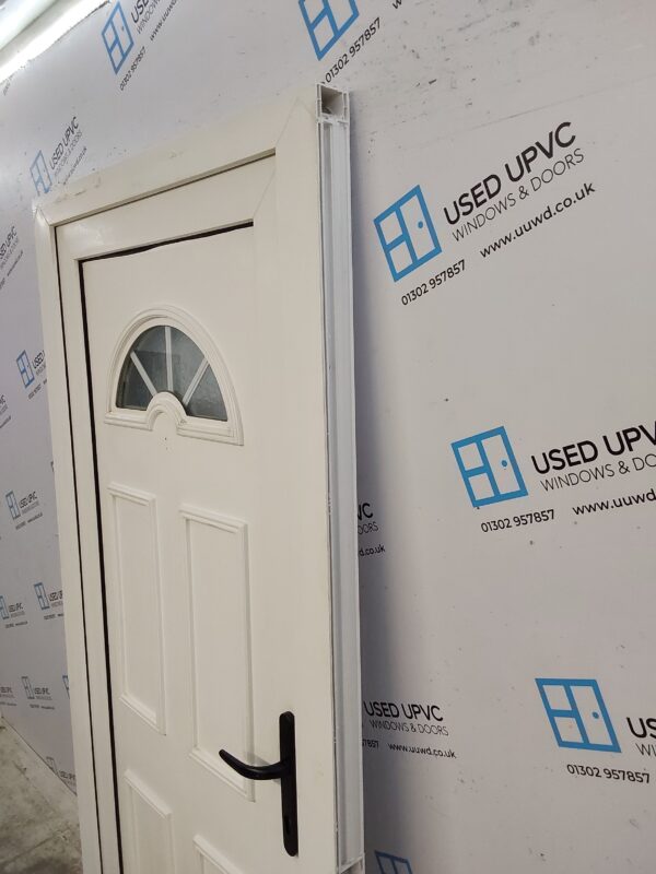 Used White Upvc Back Door 970mm x 2050mm 0554 - Image 10