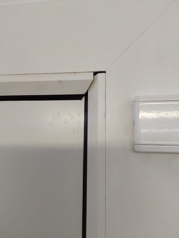 Used White Upvc Back Door 970mm x 2050mm 0554 - Image 8