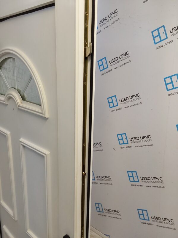 Used White Upvc Back Door 970mm x 2050mm 0554 - Image 4
