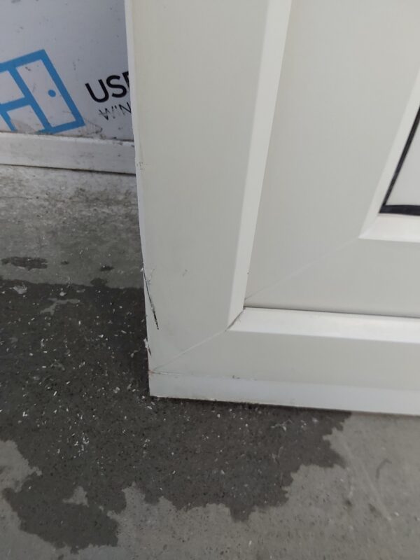 Used White Upvc Back Door 900mm x 2060mm (Reduce To 1990mm) 0120 - Image 8
