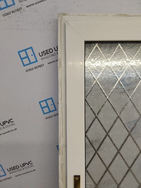 Used White Upvc Front Door 915mm x 2050mm 0106 - Image 8