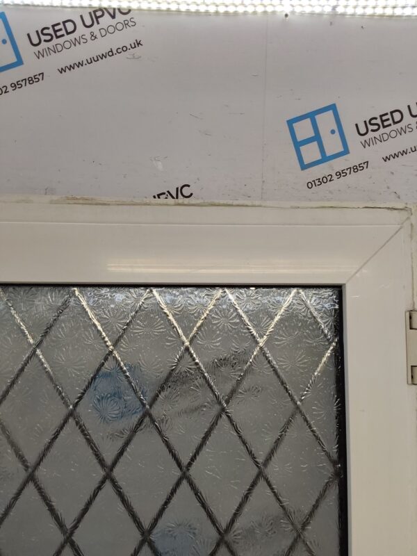 Used White Upvc Front Door 915mm x 2050mm 0106 - Image 9