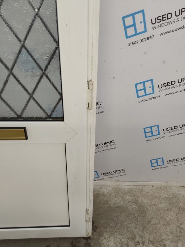 Used White Upvc Front Door 915mm x 2050mm 0106 - Image 11