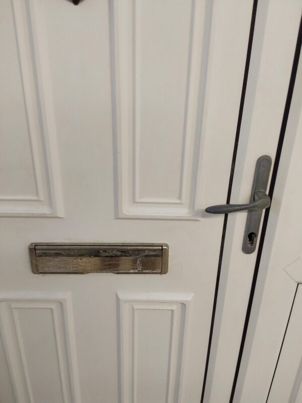 Used White Upvc Front Door And Side Panels 1700mm x 2065mm DS015 - Image 15