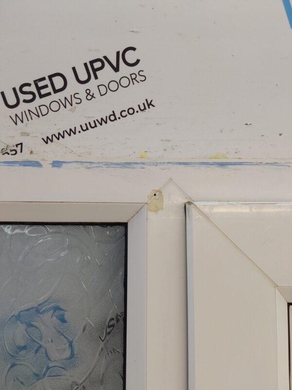 Used White Upvc Front Door And Side Panels 1700mm x 2065mm DS015 - Image 8