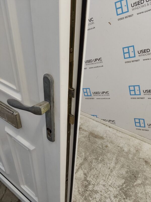 Used White Upvc Front Door And Side Panels 1700mm x 2065mm DS015 - Image 5