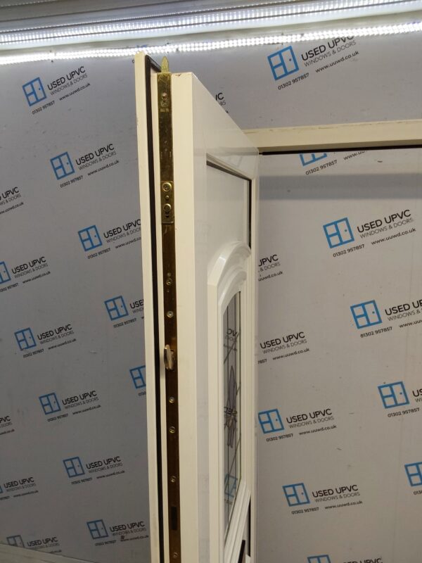 Used White Upvc Front Door 920mm x 1990mm 0078 - Image 4