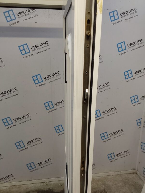 Used White Upvc Front Door 935mm x 2010mm (Reduce To 895mm) 0054 - Image 4