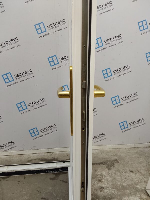 Used White Upvc Front Door 935mm x 2010mm (Reduce To 895mm) 0054 - Image 5