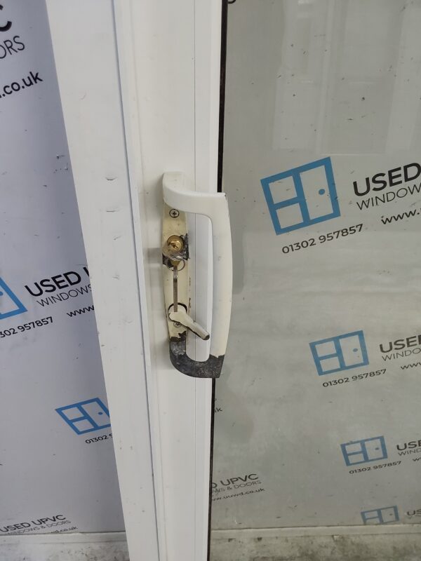 Used White Upvc Sliding Patio Doors 1800mm x 2000mm EA5 - Image 8