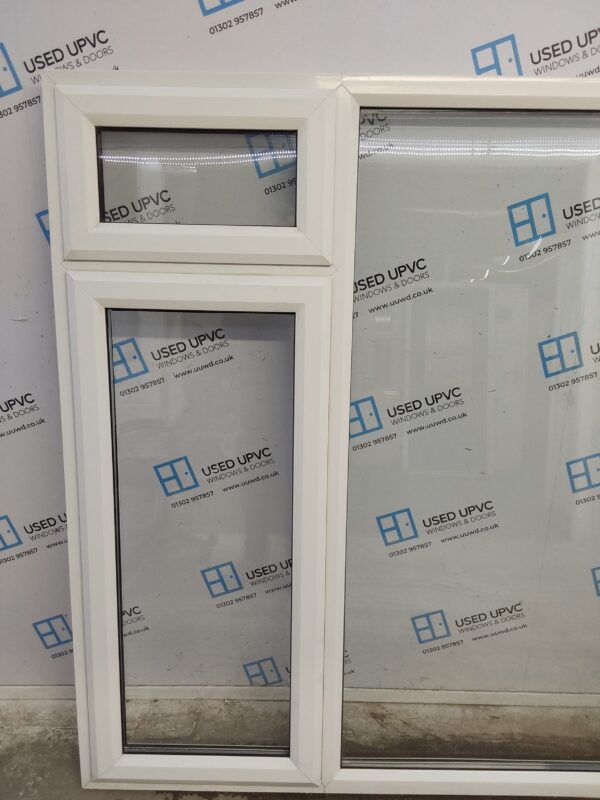 Used White Upvc Window 2125mm x 1650mm LW0065 - Image 4