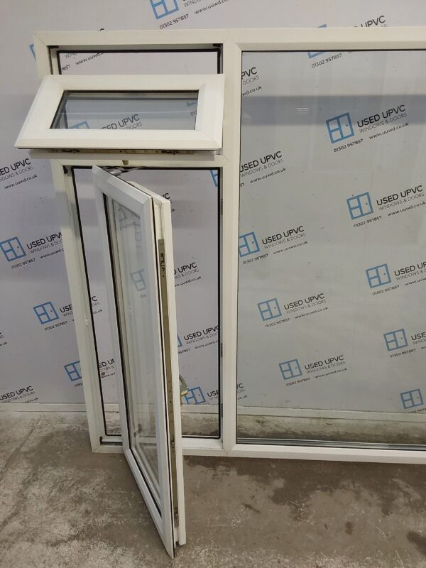Used White Upvc Window 2125mm x 1650mm LW0065 - Image 6
