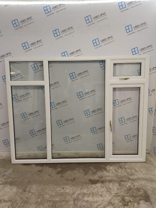 Used White Upvc Window 2125mm x 1650mm LW0065 - Image 2