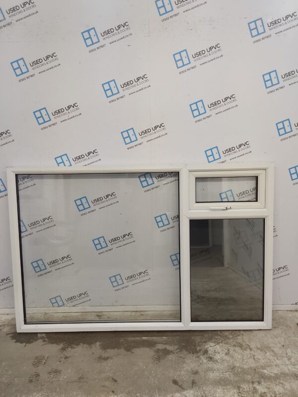 Used White Upvc Window 1805mm x 1175mm LW0062 - Image 2