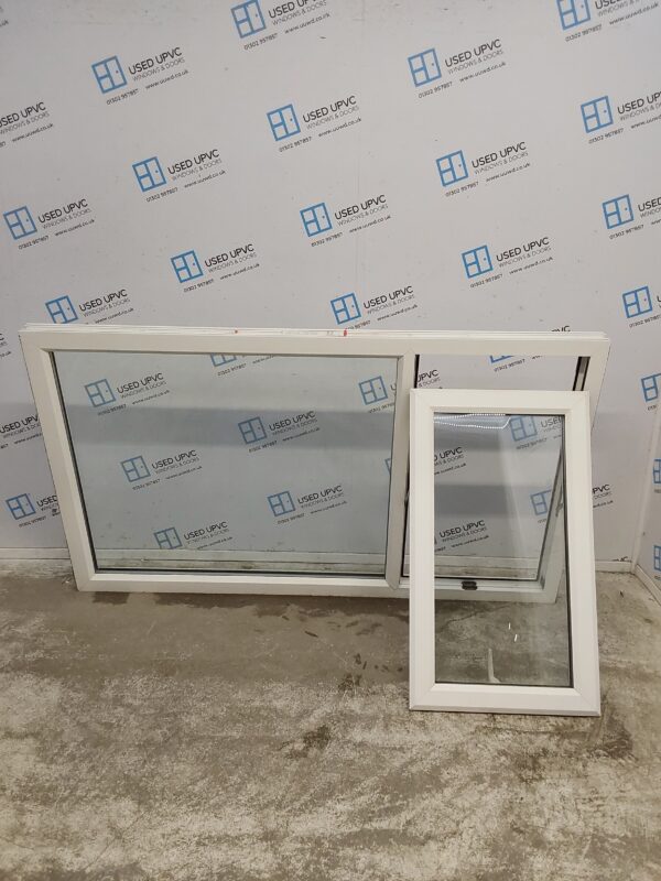 Used White Upvc Window 1805mm x 1050mm LW0058 - Image 3
