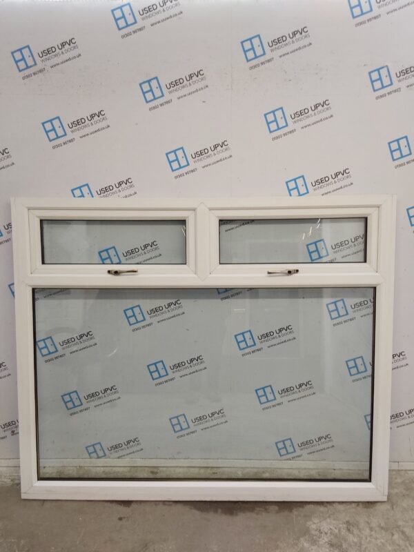 Used White Upvc Window 1820mm x 1500mm (reduce to 1780mm) LW0048 - Image 2