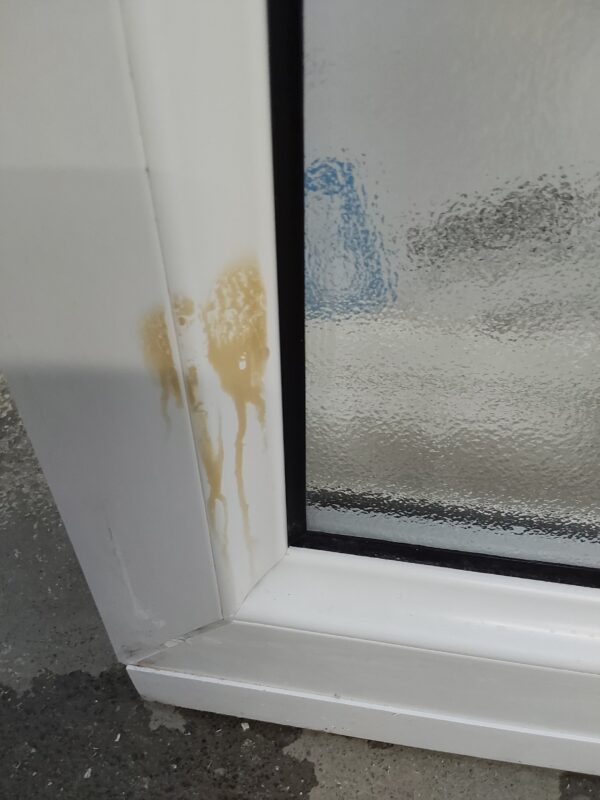 Used White Upvc Side Panel 440mm x 1850mm C5010 - Image 3