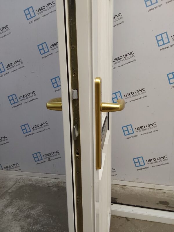 Used White Upvc Front Door 905mm x 2075mm 0781 - Image 5