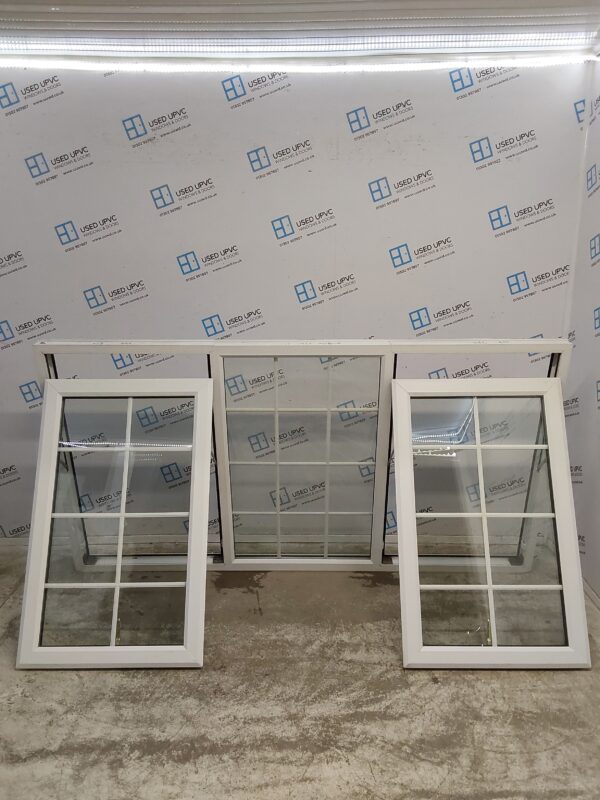 Used White Upvc Window 2245mm x 1200mm LW0012 - Image 2