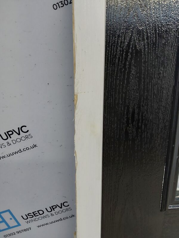 Used Black Composite Front Door 1000mm x 2090mm 0525 - Image 15