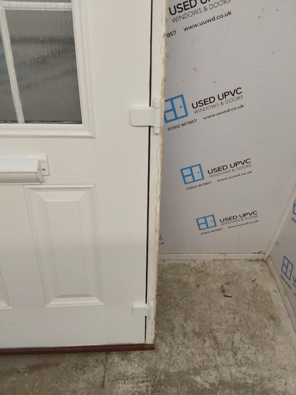 Used Black Composite Front Door 1000mm x 2090mm 0525 - Image 10