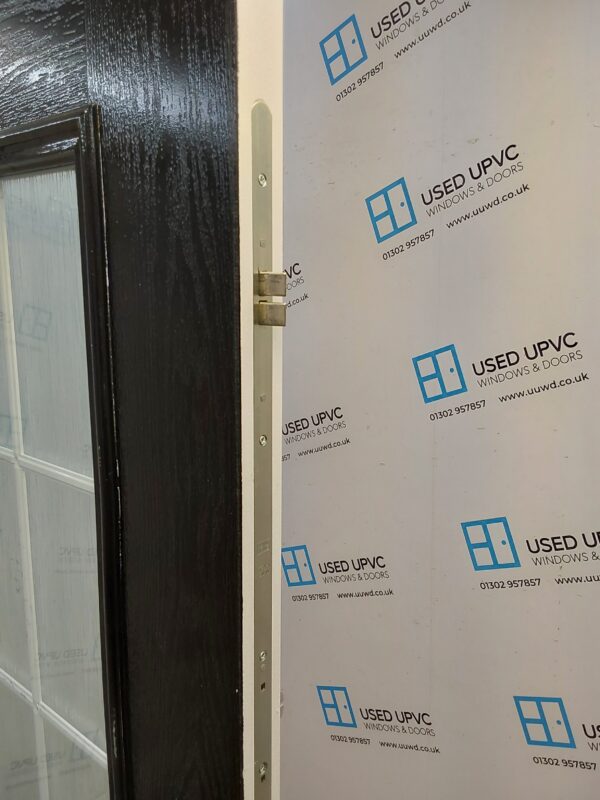 Used Black Composite Front Door 1000mm x 2090mm 0525 - Image 4