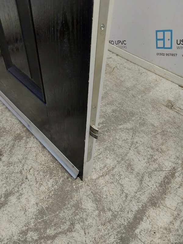 Used Black Composite Front Door 1000mm x 2090mm 0525 - Image 6