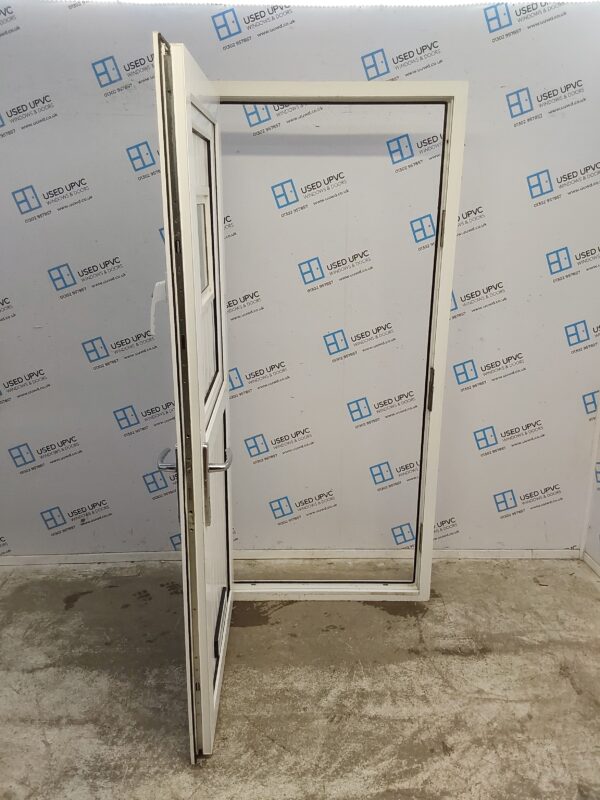 Used White Upvc Stable Door 900mm x 2000mm 0441 - Image 4