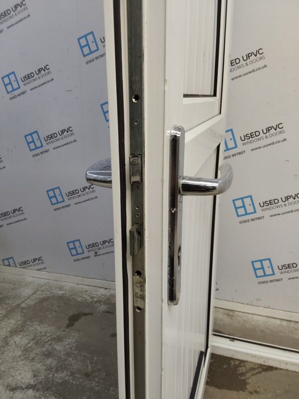 Used White Upvc Stable Door 900mm x 2000mm 0441 - Image 6