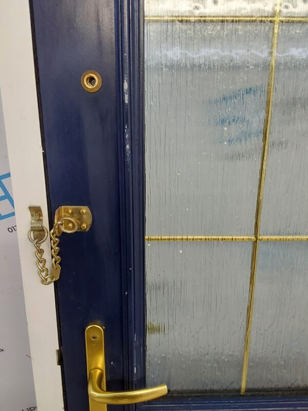 Used Dark Blue Composite Front Door 920mm x 2025mm 0424 - Image 12