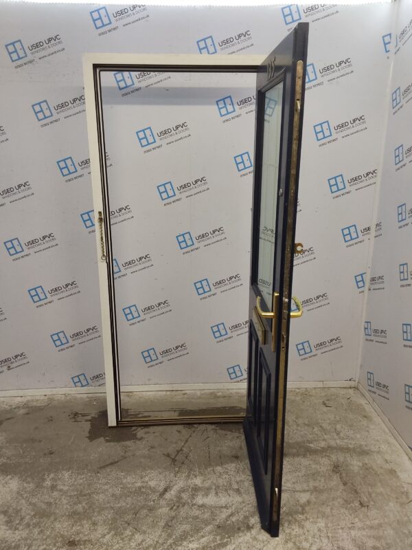 Used Dark Blue Composite Front Door 920mm x 2025mm 0424 - Image 3